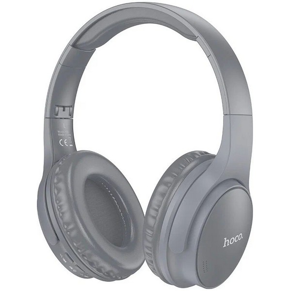 Bluetooth-гарнитура Hoco Mighty W40 Bluetooth/3,5 мм серый