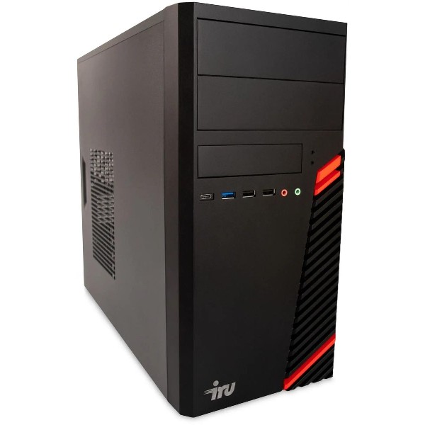 Компьютер iRu Office 320A5SM [2024372] AMD Ryzen 3 PRO 4350G 3.8Гц 8 ГБ, DDR4, DIMM, 3200 МГц 256 Free DOS