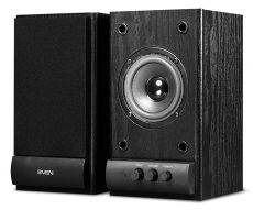 Компьютерная акустика Sven SPS-607 2.0 черный 6Вт