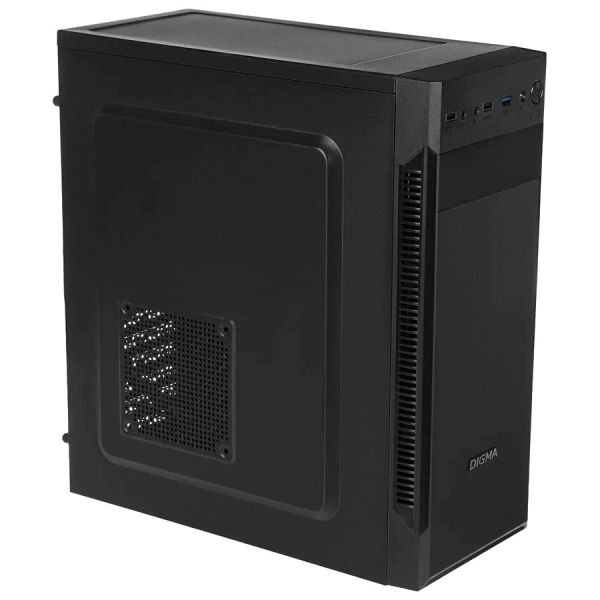 Корпус Digma DC-ATX201-U3 Midi-Tower черный