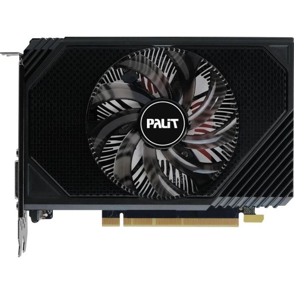 Видеокарта Palit NVIDIA GeForce RTX 3050 (RTX3050 STORMX 6ГБ StormX) ne63050018je-1070f, 6 Гб, GDDR6